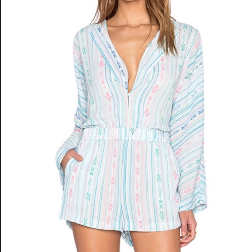 Striped Multicolor Romper
